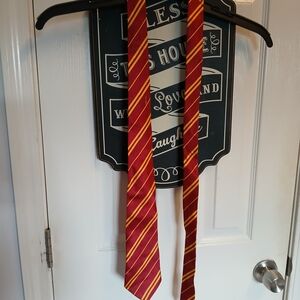 Harry Potter  Red and Yellow Striped Tie